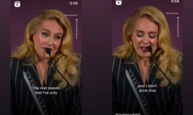 Watch: Adele receives Joey King's support for singer's empowering message