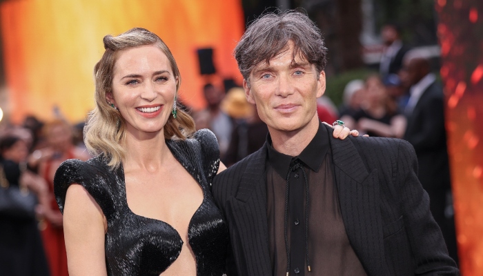 Emily Blunt applauds Cillian Murphy in Oppenheimer