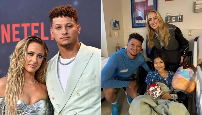 Patrick, Brittany Mahomes comfort kids hurt in 2024 Super Bowl Parade shooting
