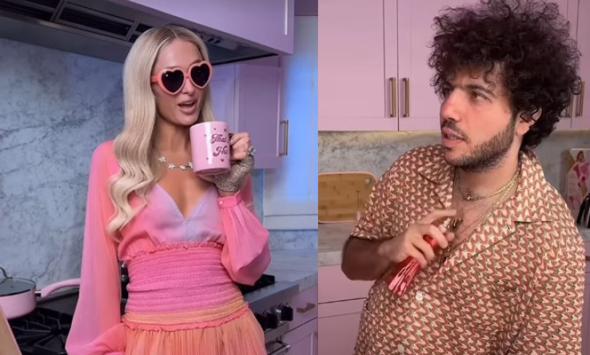 Watch: Paris Hilton and Benny Blanco have fun in hilarious TikTok