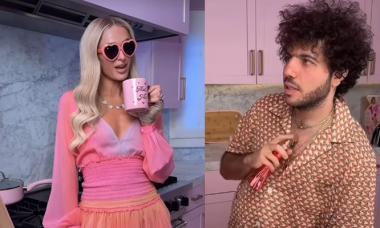 Watch: Paris Hilton and Benny Blanco have fun in hilarious TikTok