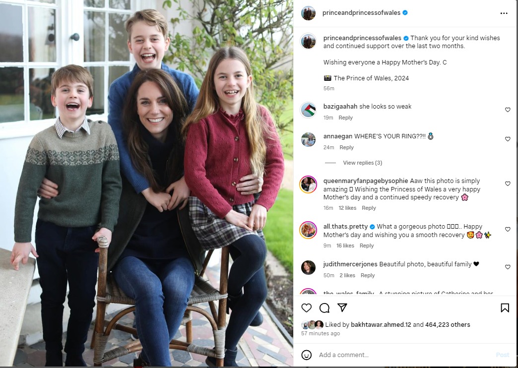 Kate Middleton drops first official picture with kids after abdominal surgery: PHOTO