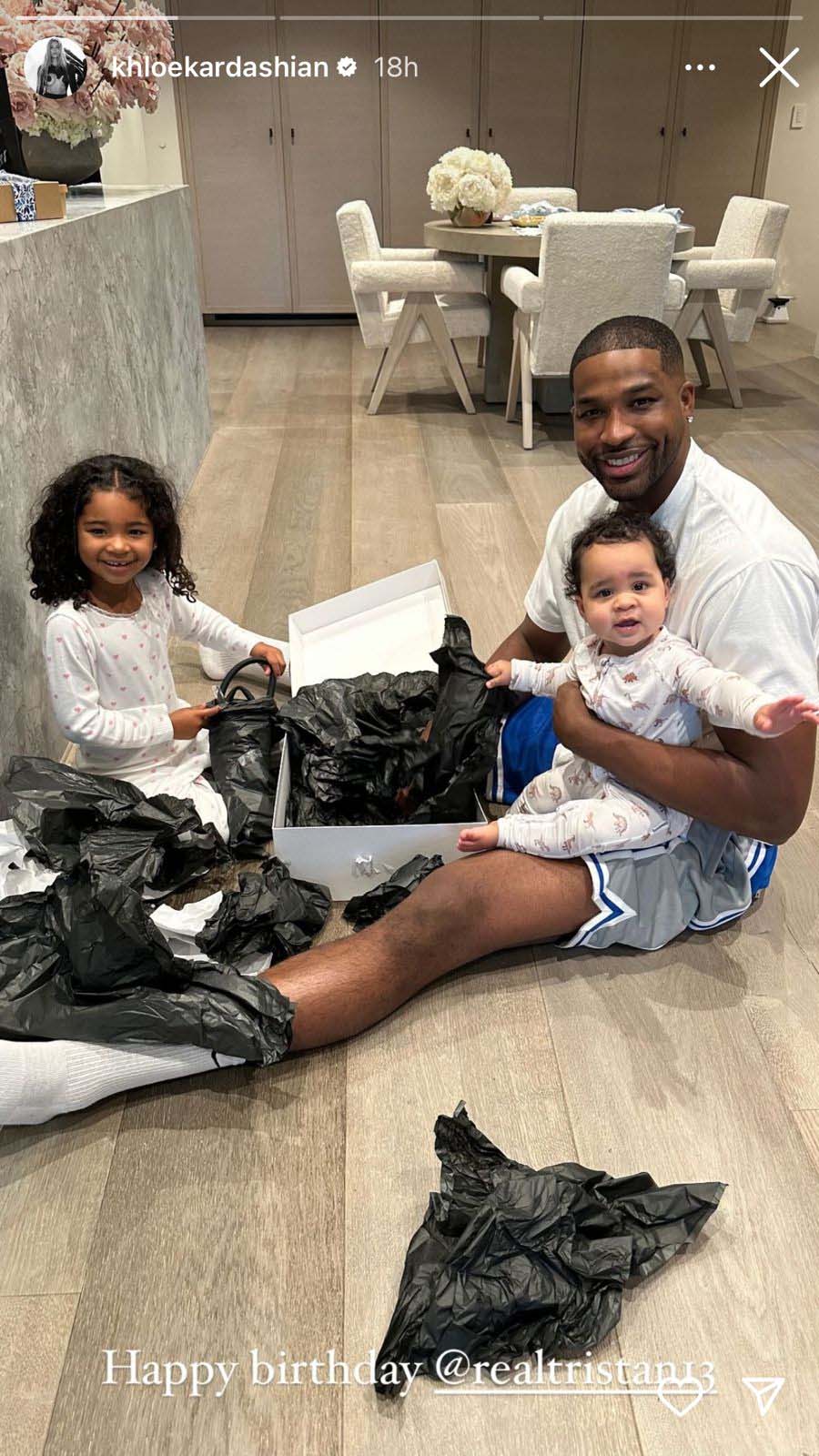 Khloé Kardashian pens birthday wish for ex-Tristan Thompson