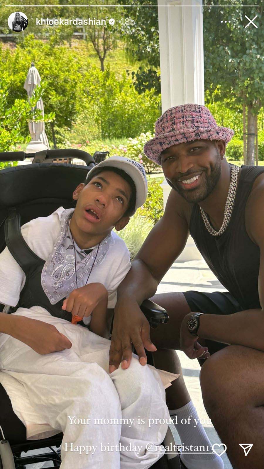 Khloé Kardashian pens birthday wish for ex-Tristan Thompson