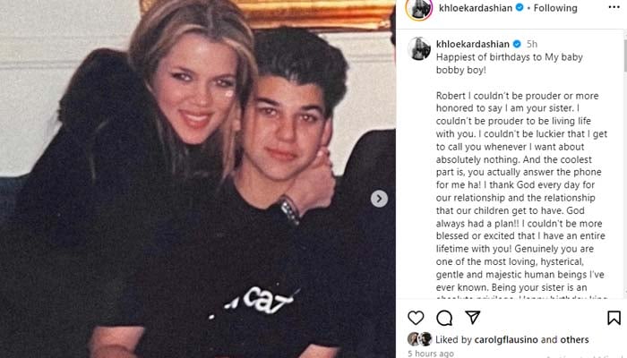 Khloé Kardashian, Kris Jenner shower Rob with birthday love: you are enough