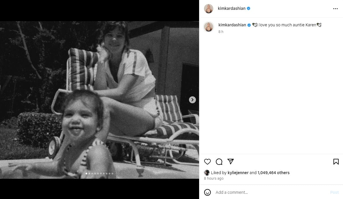 Kim Kardashian expresses heartache over loss of her beloved aunt Karen Houghton