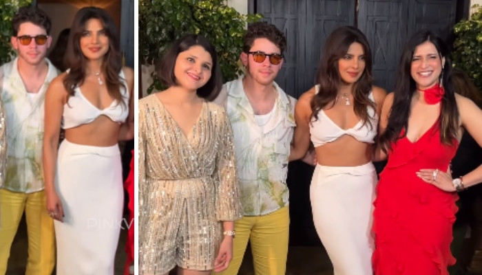 Watch: Priyanka Chopra, Nick Jonas grace Mannara Chopra