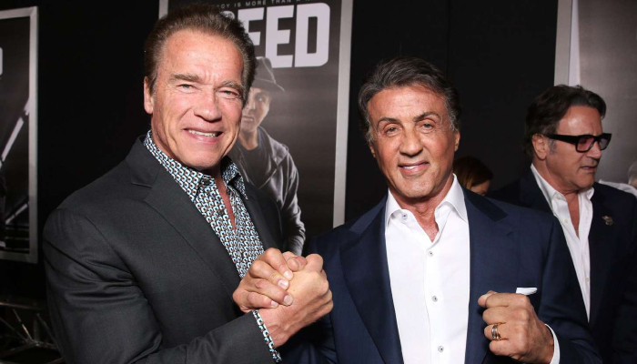 Arnold Schwarzenegger credits Sylvester Stallone competitiveness for career boost