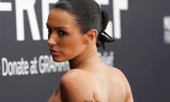 Bianca Censori mocked at fashion show after viral Grammys appearance