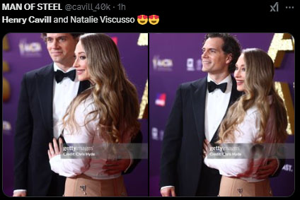 Henry Cavill and his fiancée Natalie Viscusso attended the 2025 AACTA Awards together