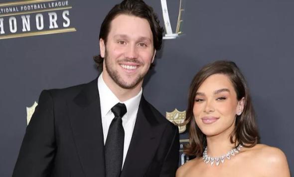 Hailee Steinfeld flaunted engagement-ring at red carpet debut with Josh Allen