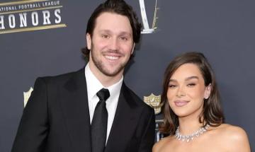 Hailee Steinfeld flaunted engagement-ring at red carpet debut with Josh Allen