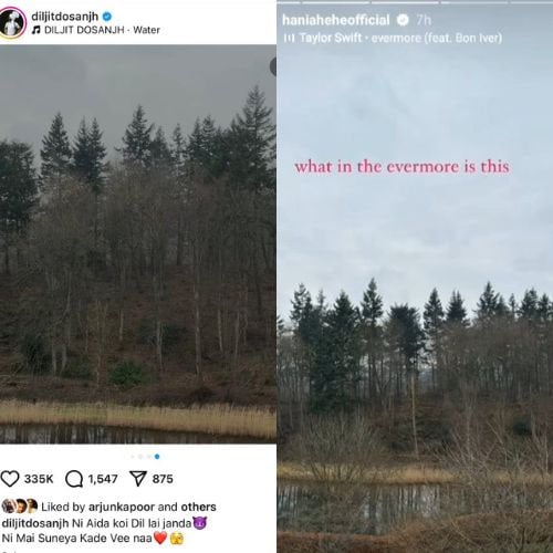 Diljit Dosanjh, Hania Amir spark collaboration rumors