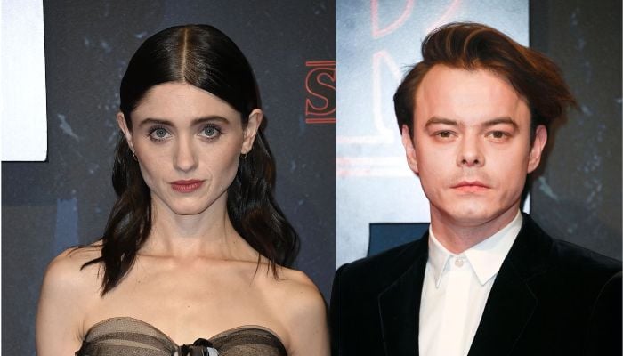 Natalia Dyer and Charlie Heaton starred in Stranger Things together.