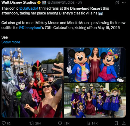 Gal Gadot and Rachel Zegler starrer ‘Snow White’ will arrive in theatres March 21