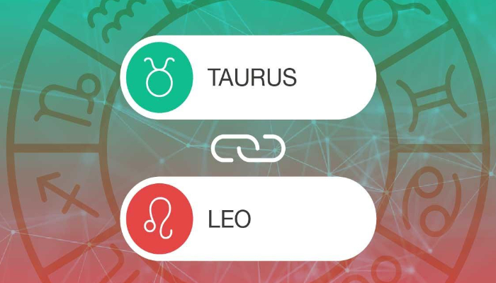 Taurus man and Leo woman