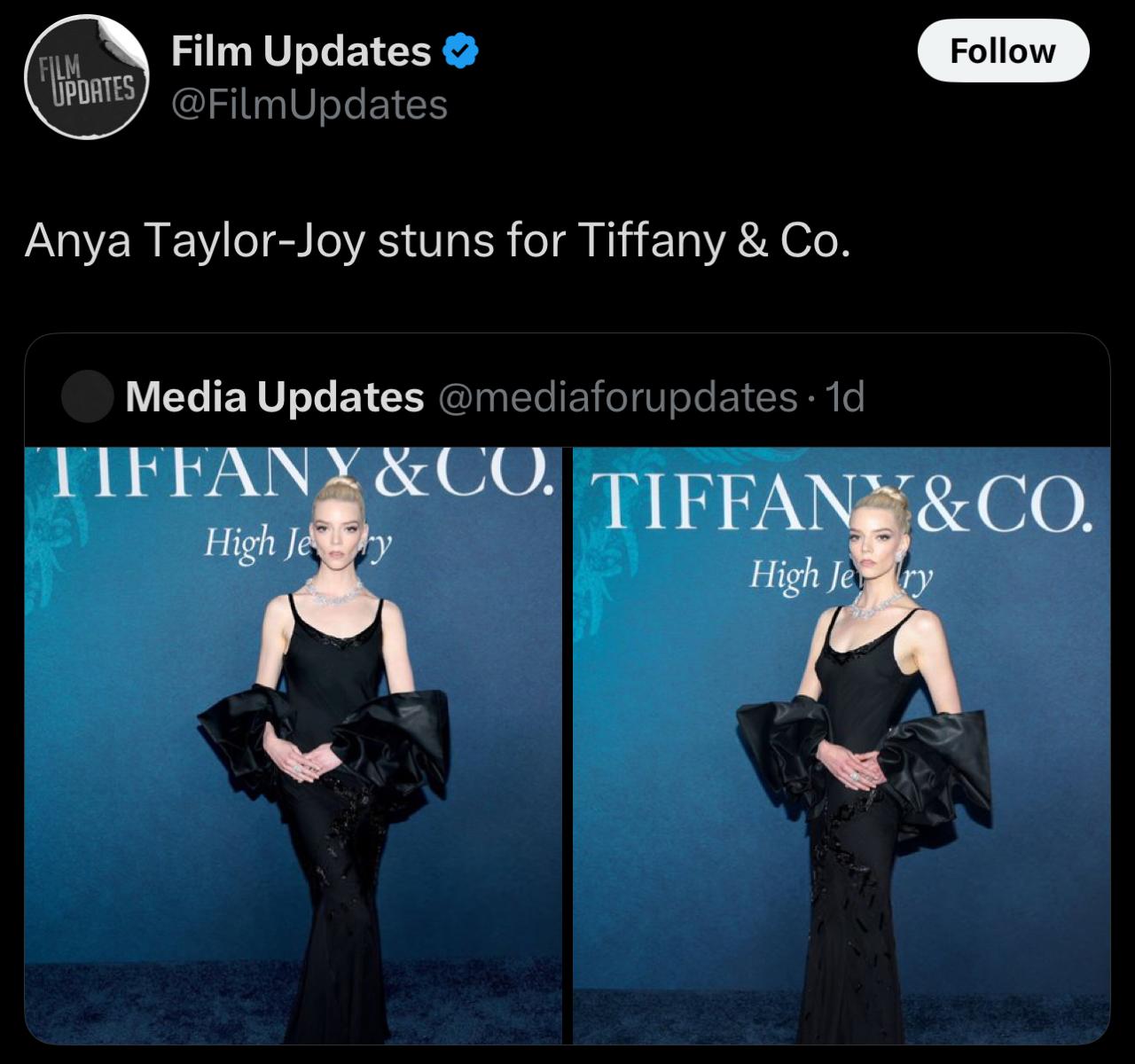 Celebrities dazzle the night during latest Tiffany & Co. event