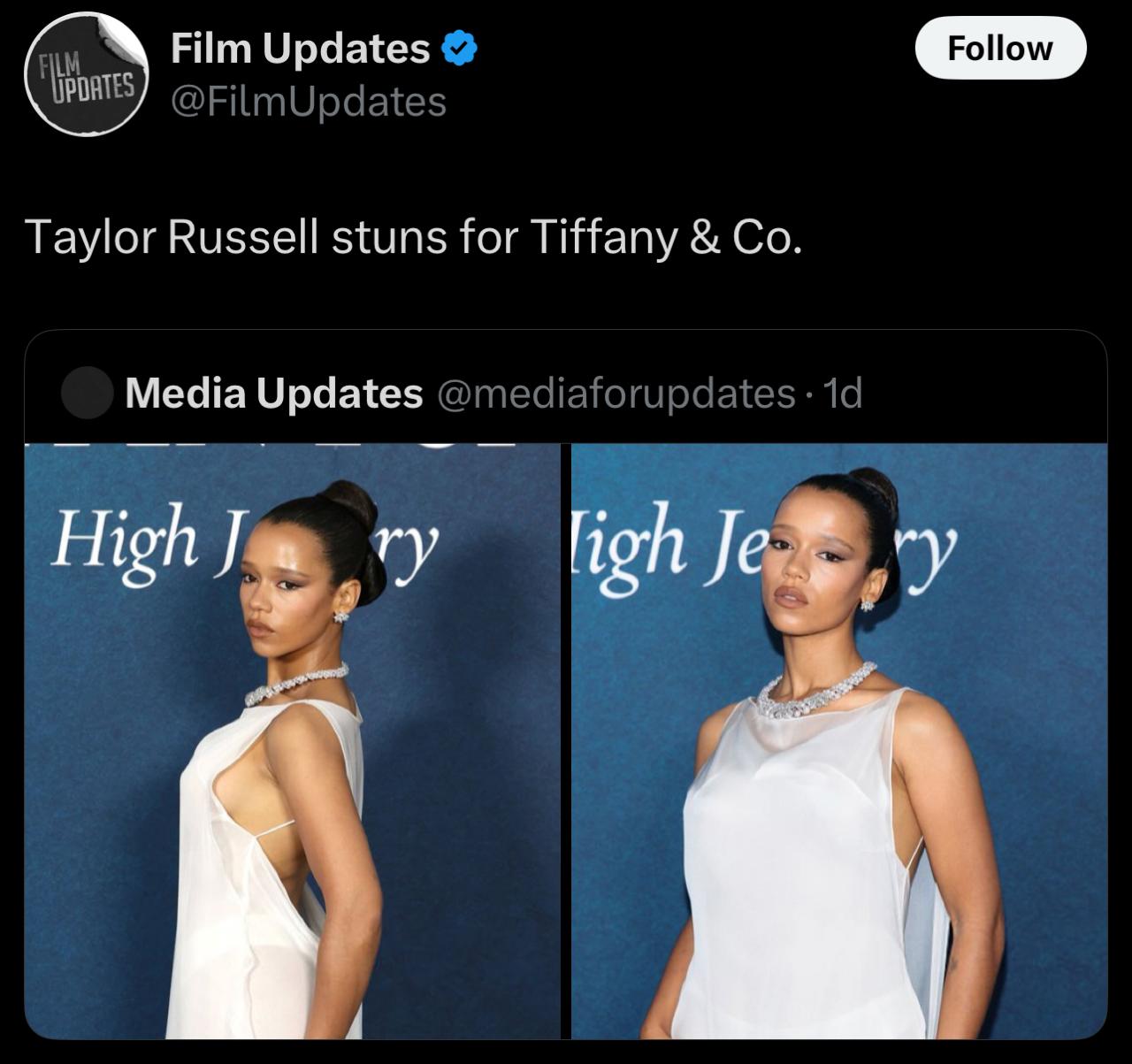 Celebrities dazzle the night during latest Tiffany & Co. event