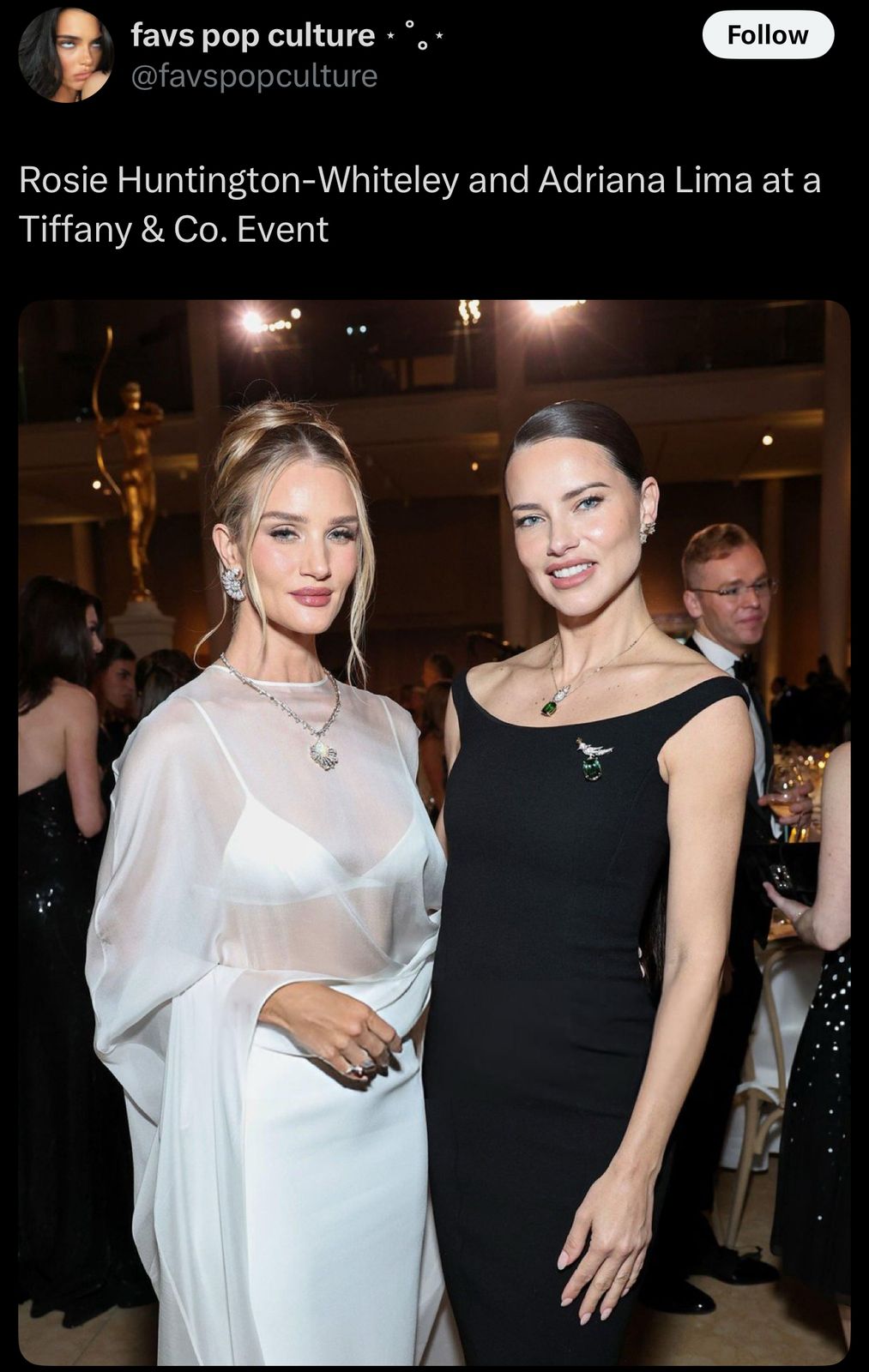 Celebrities dazzle the night during latest Tiffany & Co. event