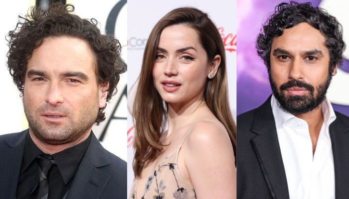 Ana de Armas, Johnny Galecki, Kunal Nayyar  were born in April