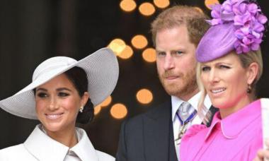 Zara Tindall's bizarre moment during Prince Harry, Meghan Markle wedding resurfaces 