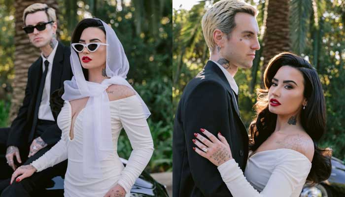 Demi Lovato, husband Jordan Lutes mark new tradition in wedding ceremony