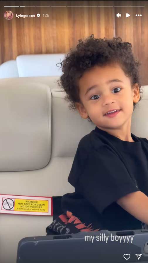 Kylie Jenner gives hilarious reaction on kids Stormi, Aires fake tantrums