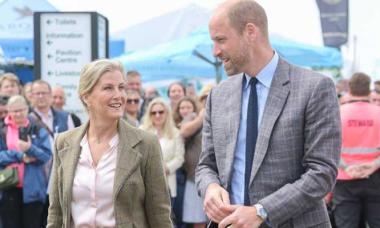 Palace releases new video featuring Prince William, Duchess Sophie 