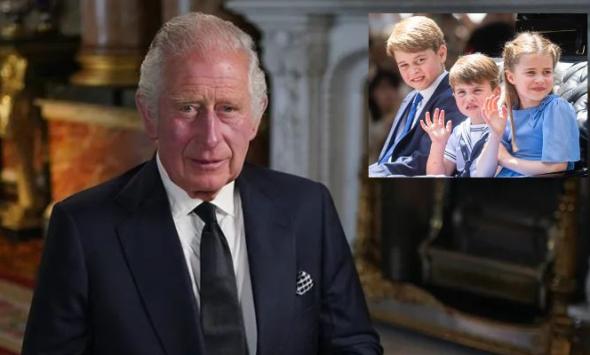 King Charles saves ‘secret’ royal tradition for his three grandchildren