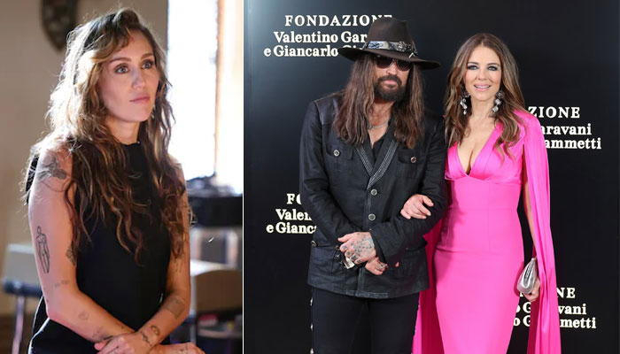 Miley Cyrus receives heartfelt support from Billy Ray Cyrus, Elizabeth Hurley at her movie’s premiere