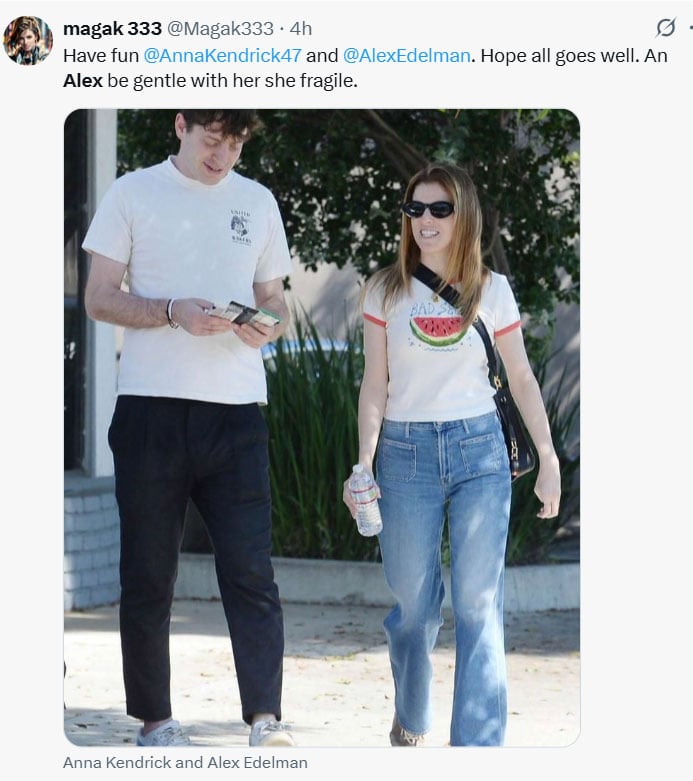 Anna Kendrick, Alex Edelman flaunt new romance in California date