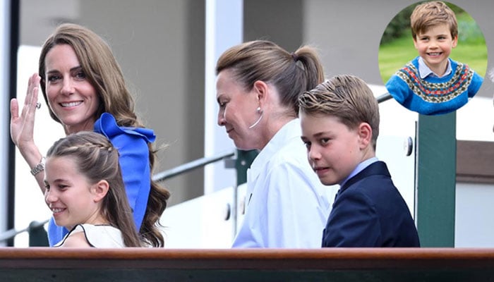 Kate Middleton and children’s sweet gesture for absent Prince Louis at Wimbledon
