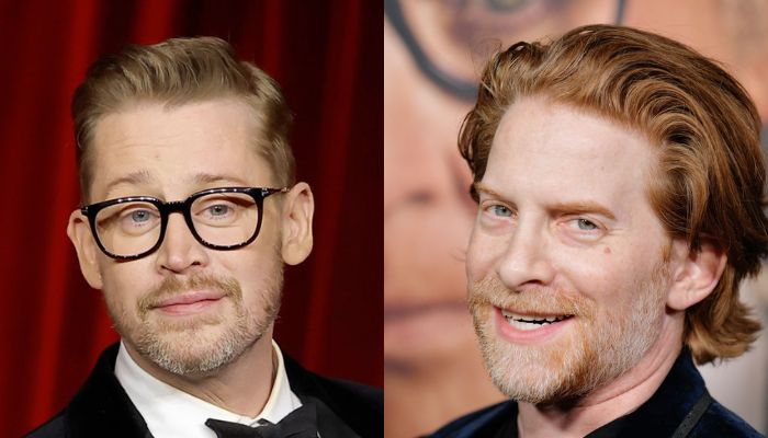 Macaulay Culkin makes rare appearance with old pal Seth Green