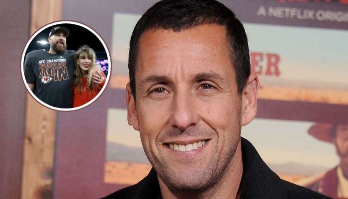 Adam Sandler makes surprising admission about Taylor Swift and Travis Kelce.