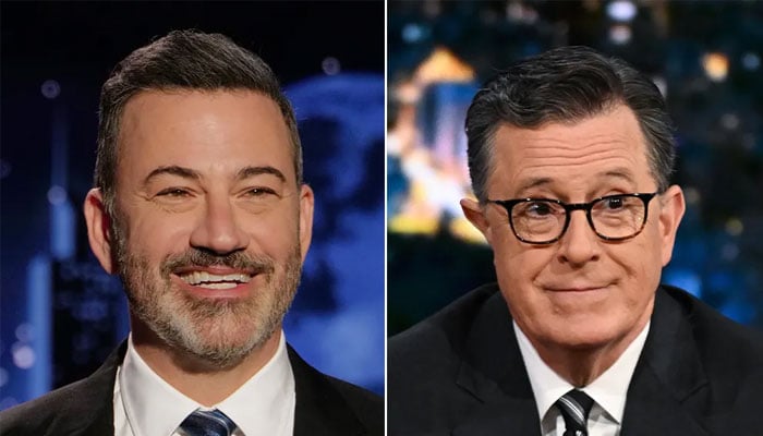 Jimmy Kimmel lends support to Stephen Colbert following The Late Show cancellation