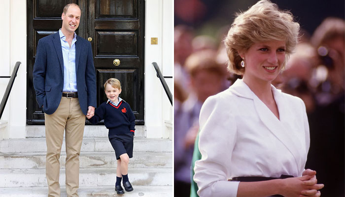 Why William’s current choice of school for George was once disapproved by Princess Diana