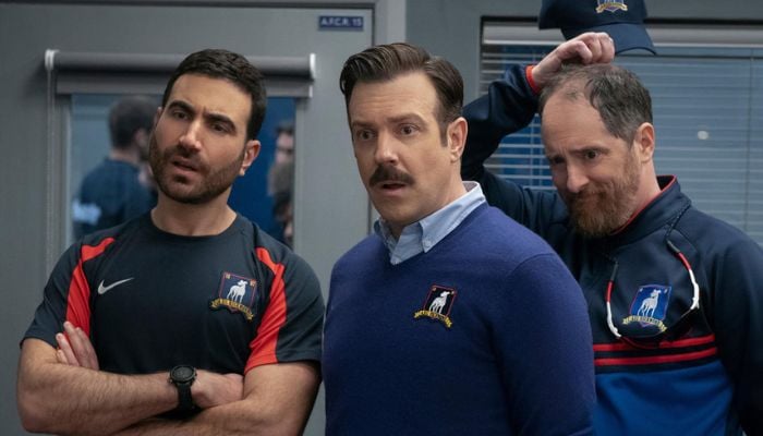 Jason Sudeikis plays the titular character in Ted Lasso