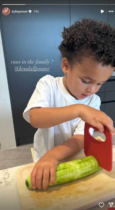Kylie Jenner reveals smart trait son Aire shares with aunt Kendall Jenner