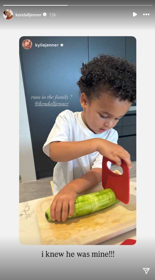 Kylie Jenner reveals smart trait son Aire shares with aunt Kendall Jenner