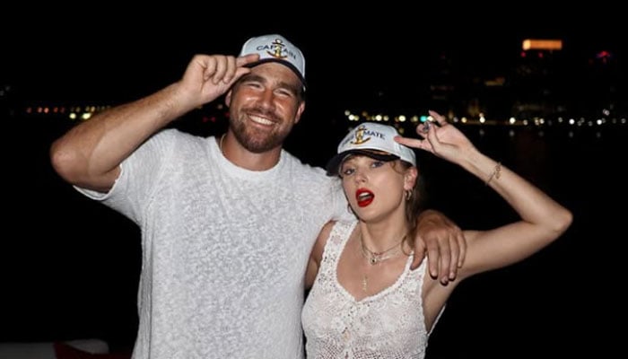 Travis Kelce makes it official with Taylor Swift?