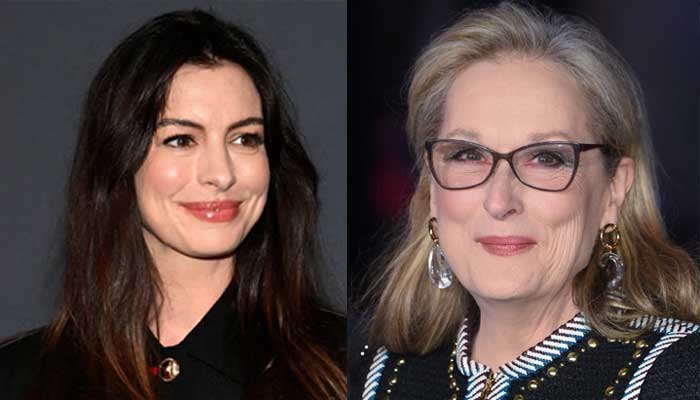 Anne Hathaway reunites with Meryl Streep on ‘The Devil Wears Prada 2’ set
