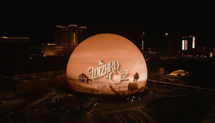 Wizard of Oz gets AI makeover for Las Vegas giant Sphere screen debut