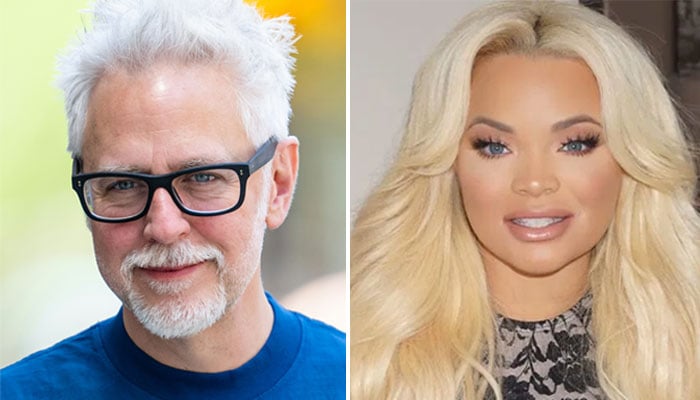 James Gunn reacts to Trisha Paytas naming her baby Aquaman