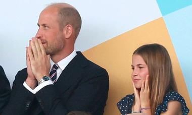 Prince William shares heartfelt moments with Princess Charlotte at Euro final