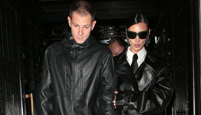 Bella and her boyfriend, Kalman, attended the Burberry after-party in London in 2022.