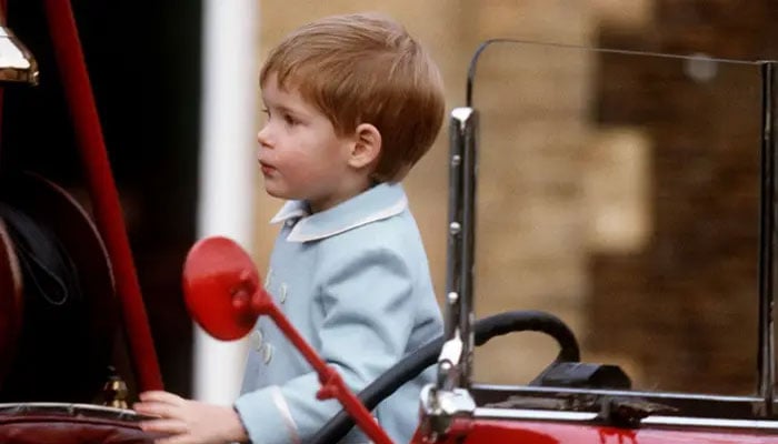 Prince Harry in 1988/Getty Images