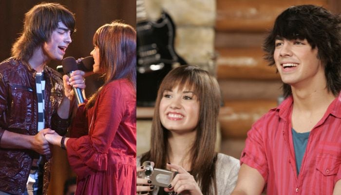Joe Jonas, Demi Lovato sparkle on stage despite complicated history