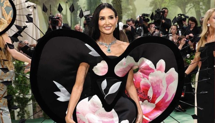 Dressing differently: Celebs rock outfits made of anything