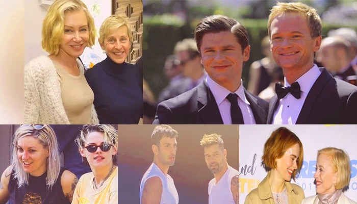 Hollywood stars who prove same sex love is stronger than ever