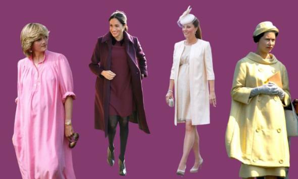 Evolution of royal maternity style in pictures